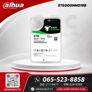 ST6000NM019B Seagate Exos 7E10 HDD 6TB Enterprise สำหรับระบบจัดเก็บข้อมูล